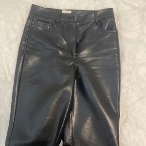 Aritzia Faux Leather Pants